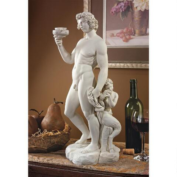 Replica Bacchus Statue God of Wine Michelangelo Reproductions large